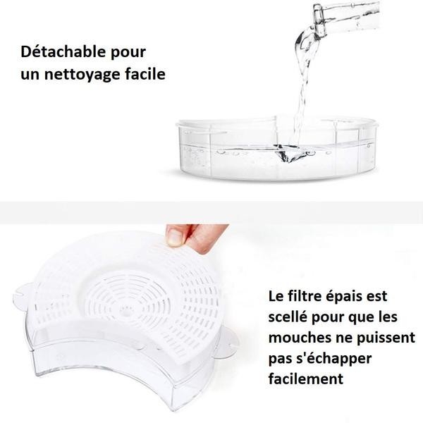 Piège À Mouches Électrique Rotatif