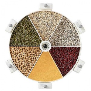 Distributeur mural de céréales et aliments secs l 2