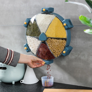 Distributeur mural de céréales et aliments secs l